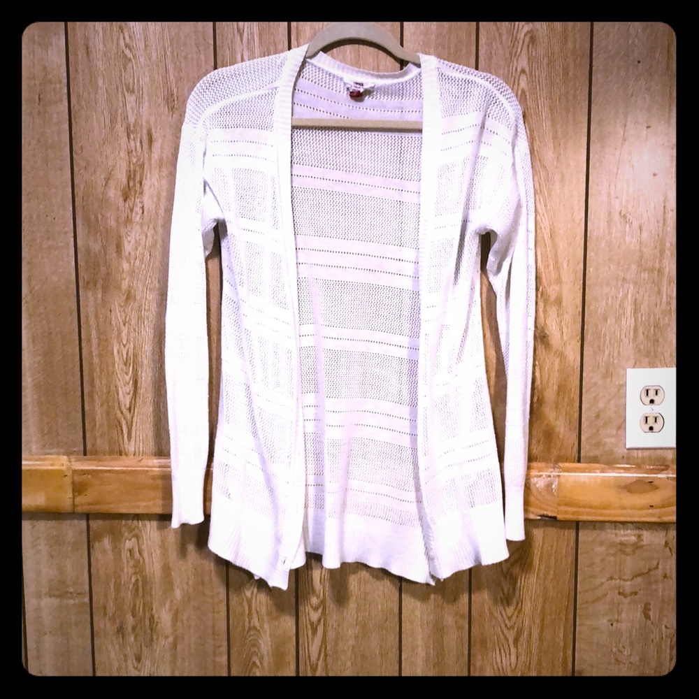 White Cardigan